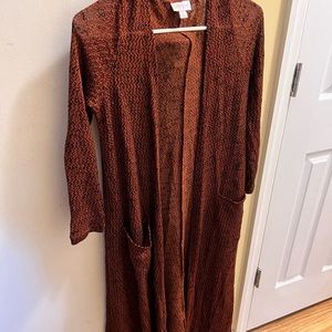 LaLa Rue Duster Small NWOT